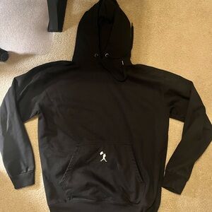 Black Baseballism Hooded Sweatshirt